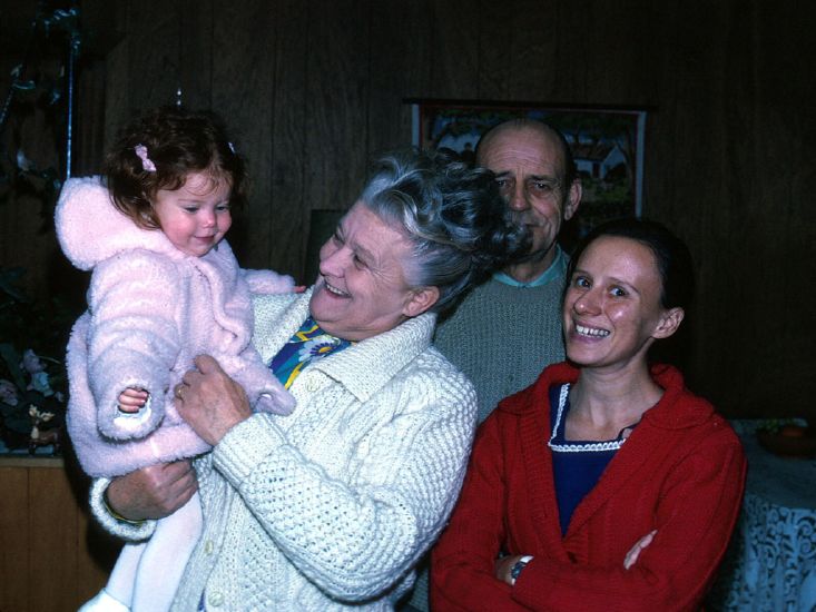 Anita with Courtney's parents